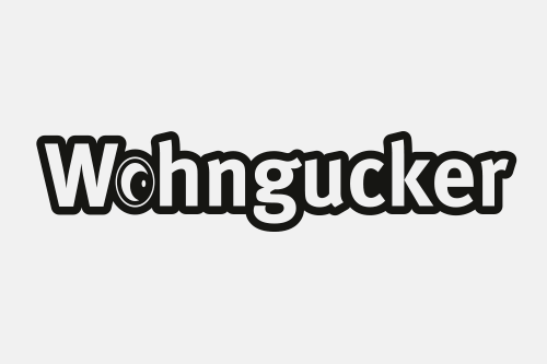 Die Wort-Bild-Marke „Wohngucker“ wirbt für neue Mieter.